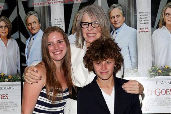 Dexter, Duke, and Diane Keaton at&nbsp;the season 1 premiere of "Green Eggs and Ham"&nbsp;on November 3, 2019, in Hollywood, California. | Source: Valerie Macon/AFP/Getty Images
