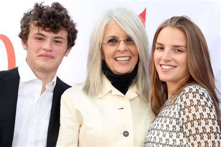 Diane Keaton with her daughter Dexter Keaton, son Duke Keaton,&nbsp;and a guest at&nbsp;the&nbsp;season 1 premiere of "Green Eggs and Ham" on November 3, 2019, in Hollywood, California. | Source:&nbsp;Valerie Macon/AFP/Getty Images