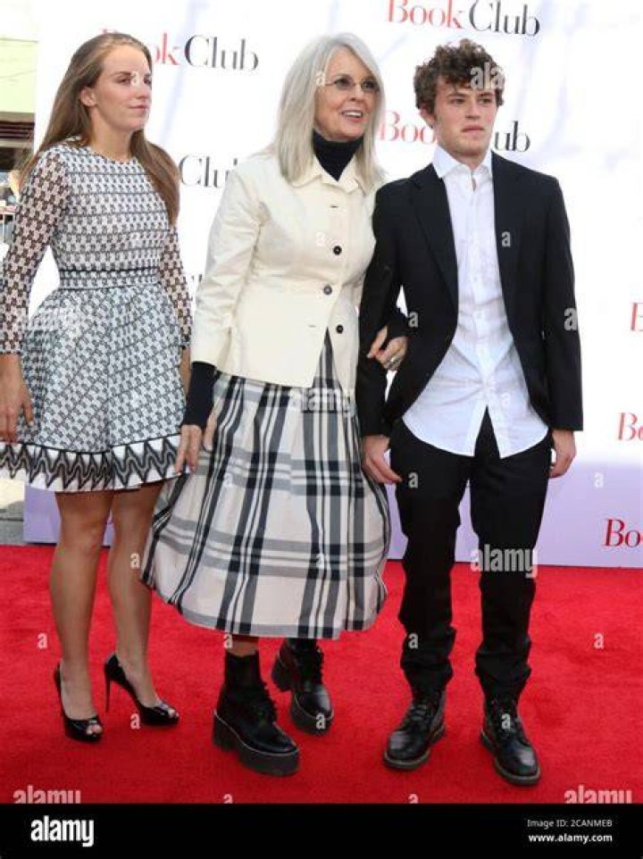 Duke, Diane, and Dexter Keaton at the after-party for American Film Institute's 45th Life Achievement Award Gala Tribute to the actress on June 8, 2017, in Hollywood, California. | Source: Emma McIntyre/Getty Images