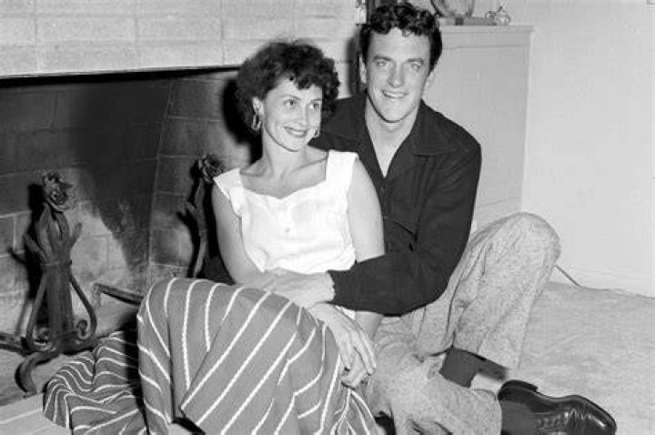 Virginia Arness and James Arness at home. Image date July 23, 1955. | Source: Getty Images